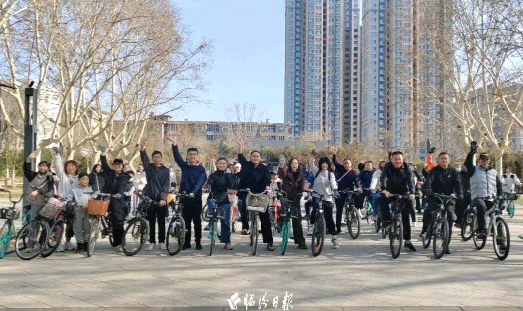 一路骑行欣赏临汾春日美景火狐电竞网址(图1)